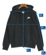 NIKE（ナイキ）パーカー 黒 サイズ:M レディース/2200657772024