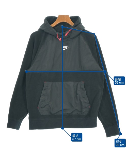 NIKE（ナイキ）パーカー 黒 サイズ:M メンズ/2200656709021