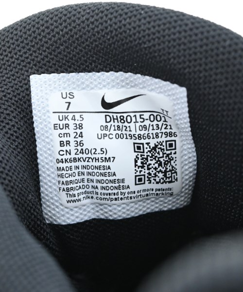 NIKE（ナイキ）スニーカー 黒 サイズ:24cm レディース/2200652961546