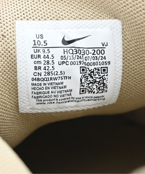 NIKE（ナイキ）スニーカー ベージュ サイズ:28.5cm メンズ/2200660598017