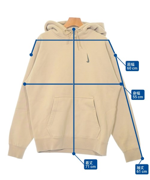 NIKE（ナイキ）パーカー ベージュ サイズ:M メンズ/2200658841033