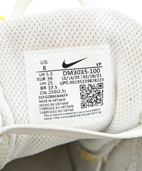 NIKE（ナイキ）スニーカー 白 サイズ:25cm レディース/2200659288080