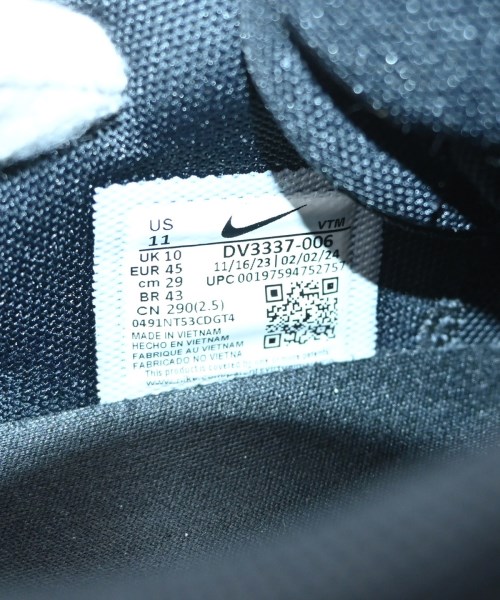 NIKE（ナイキ）スニーカー 黒 サイズ:29cm メンズ/2200710719072