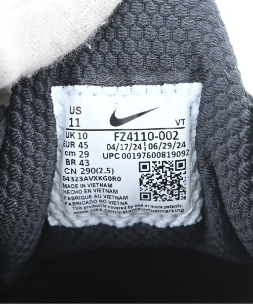 NIKE（ナイキ）スニーカー 黒 サイズ:29cm メンズ/2200710719089