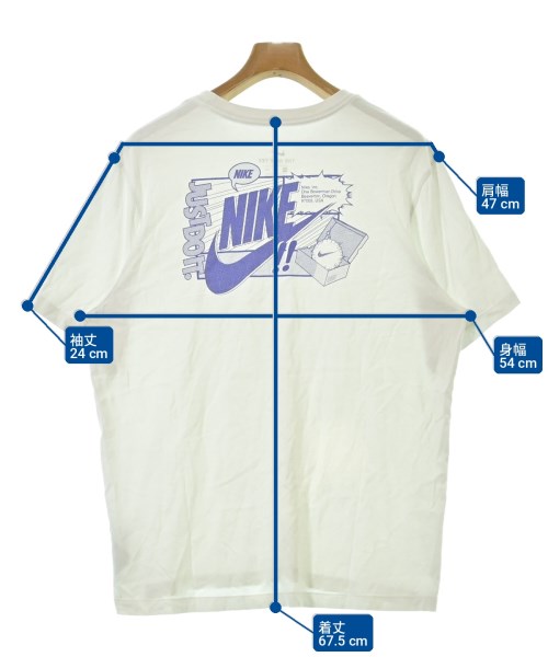 NIKE（ナイキ）Tシャツ・カットソー 白 サイズ:XXL メンズ/2200712940054