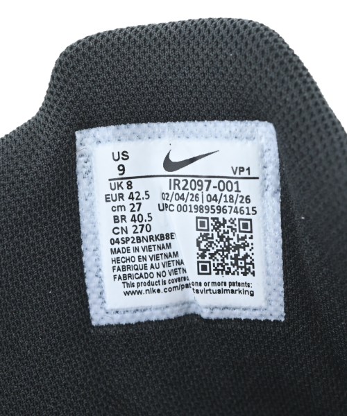 NIKE（ナイキ）スニーカー 黒 サイズ:27cm メンズ/2200713007015