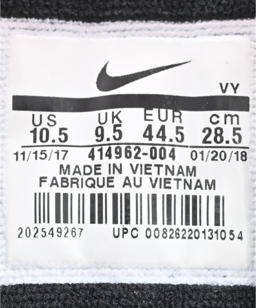 NIKE（ナイキ）スニーカー 黒 サイズ:28.5cm メンズ/2200713550061