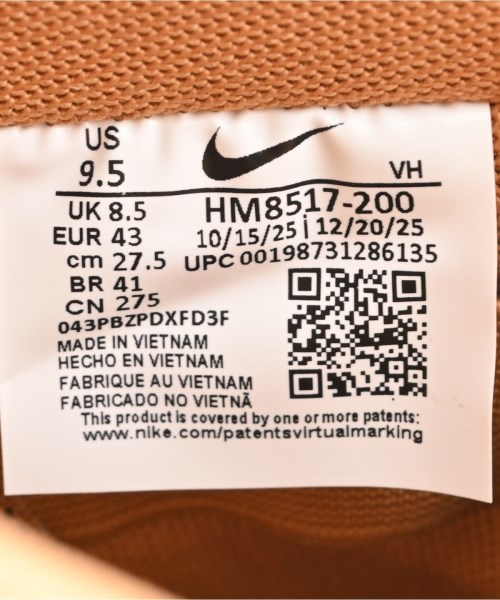 NIKE（ナイキ）スニーカー ベージュ サイズ:27.5cm メンズ/2200713319088