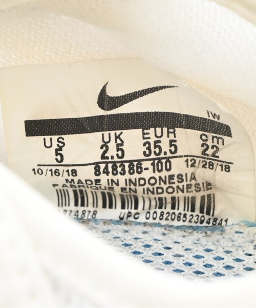 NIKE（ナイキ）スニーカー 白 サイズ:22cm レディース/2200713879018