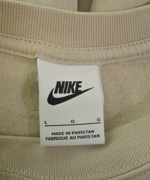 NIKE（ナイキ）スウェット ベージュ サイズ:L レディース/2200710384065