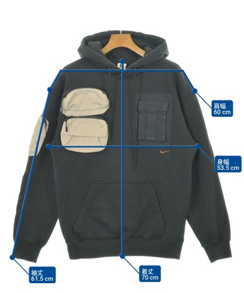 NIKE（ナイキ）パーカー 黒 サイズ:S メンズ/2200714632032