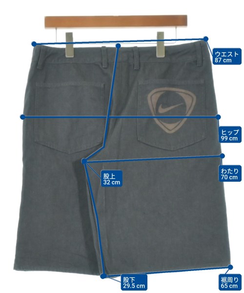 NIKE（ナイキ）ショートパンツ グレー サイズ:32(L位) メンズ/2200715209134