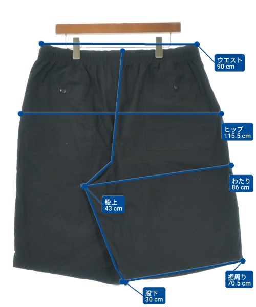 NIKE（ナイキ）ショートパンツ 黒 サイズ:XXL メンズ/2200715209141