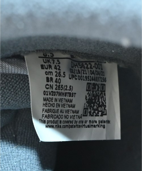NIKE（ナイキ）スニーカー グレー サイズ:26.5cm メンズ/2200711858305