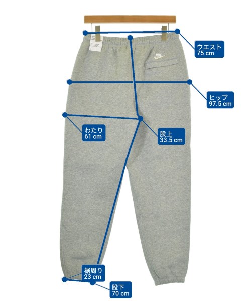 NIKE（ナイキ）スウェットパンツ グレー サイズ:M メンズ/2200712307048