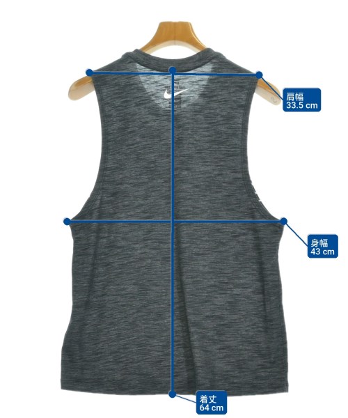 NIKE（ナイキ）ノースリーブ グレー サイズ:M レディース/2200716727064