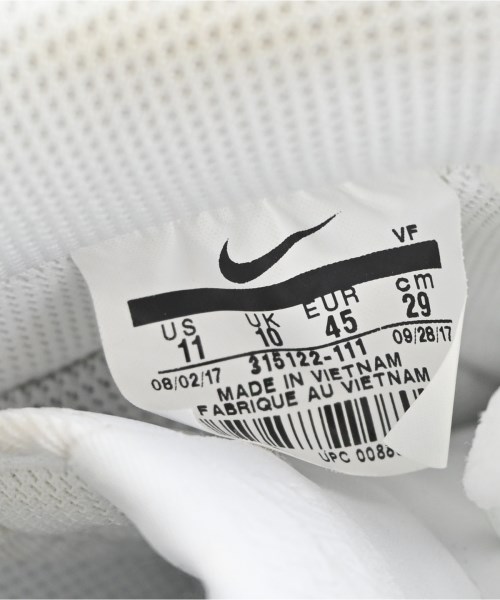 NIKE（ナイキ）スニーカー 白 サイズ:29cm メンズ/2200714724027
