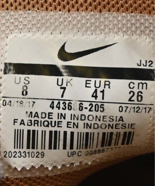NIKE（ナイキ）スニーカー 茶 サイズ:26cm メンズ/2200717769018