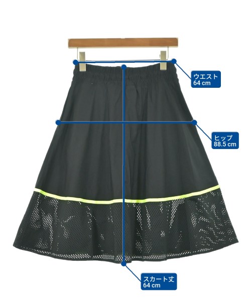 NIKE（ナイキ）ひざ丈スカート 黒 サイズ:XS レディース/2200635262080
