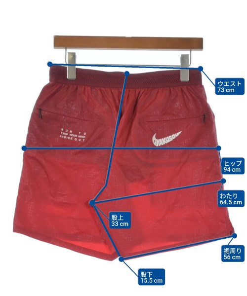 NIKE（ナイキ）ショートパンツ 赤 サイズ:L メンズ/2200645350241