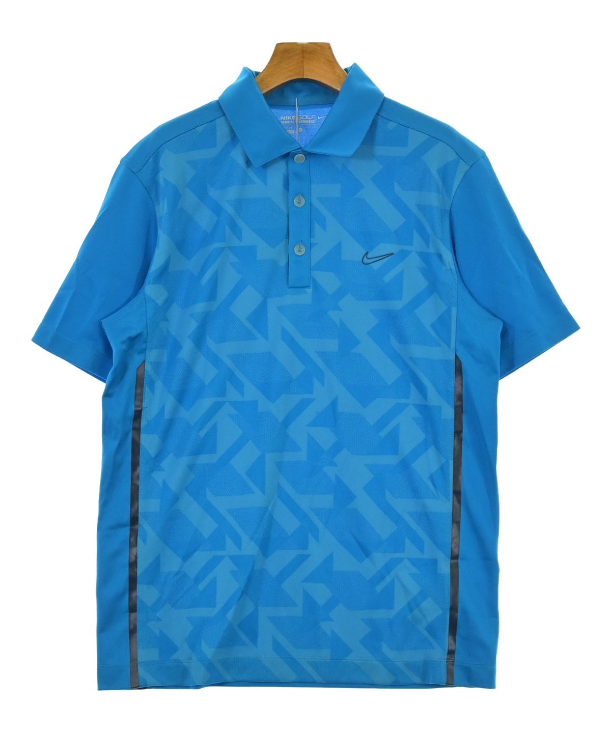 10000　ナイキ　メンズ　ポロシャツ　水色　サイズＭ NIKE（ナイキ）ポロシャツ 青 サイズ:M メンズ/2200619276027 |【公式