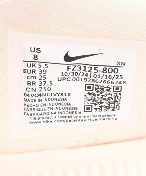 NIKE（ナイキ）サンダル ベージュ サイズ:25cm レディース/2200637544023