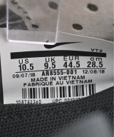 NIKE（ナイキ）スニーカー 黒 サイズ:28.5cm メンズ/2200646316079