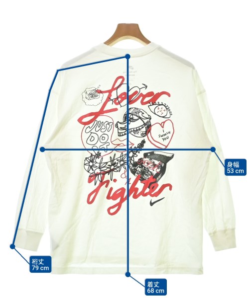 NIKE（ナイキ）Tシャツ・カットソー 白 サイズ:M メンズ/2200637983105