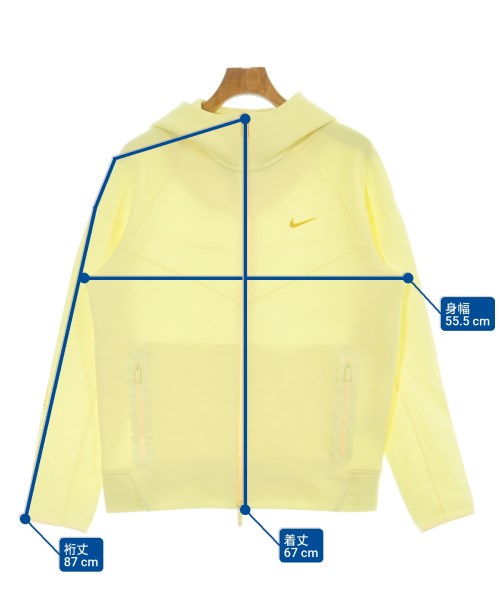 NIKE（ナイキ）パーカー 黄 サイズ:M メンズ/2200637983150