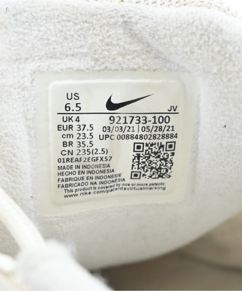 NIKE（ナイキ）スニーカー 白 サイズ:23.5cm レディース/2200646851020