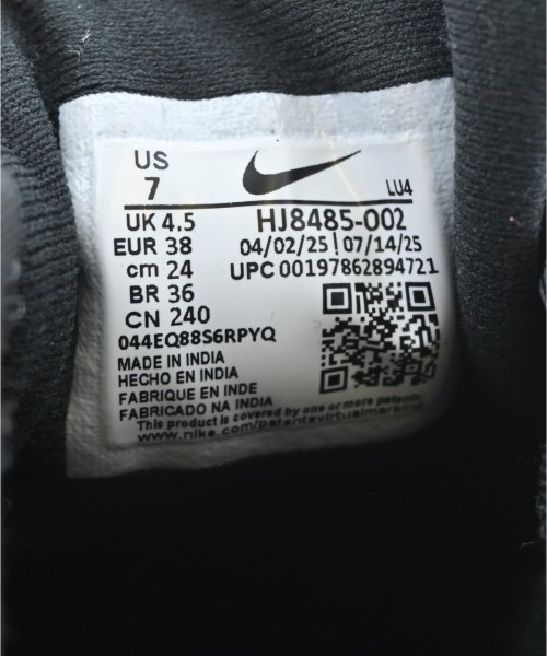 NIKE（ナイキ）スニーカー 黒 サイズ:24cm レディース/2200637556026