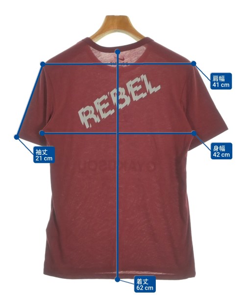 GYAKUSOU（ギャクソウ）Tシャツ・カットソー 赤 サイズ:S メンズ/2200647803066