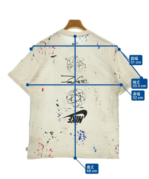 NIKE（ナイキ）Tシャツ・カットソー 白 サイズ:M メンズ/2200638771039