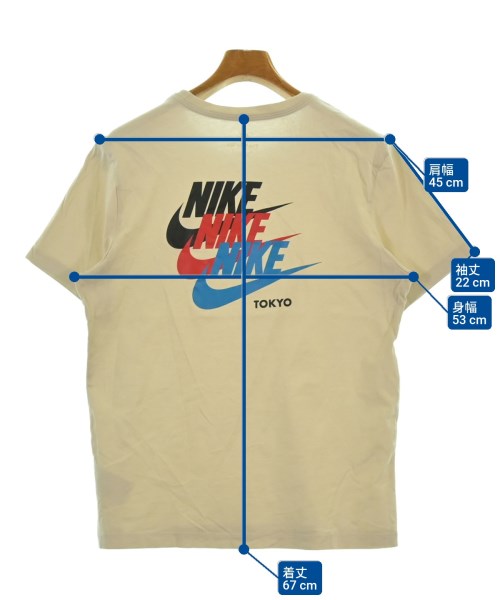 NIKE（ナイキ）Tシャツ・カットソー ベージュ サイズ:M メンズ/2200638771060