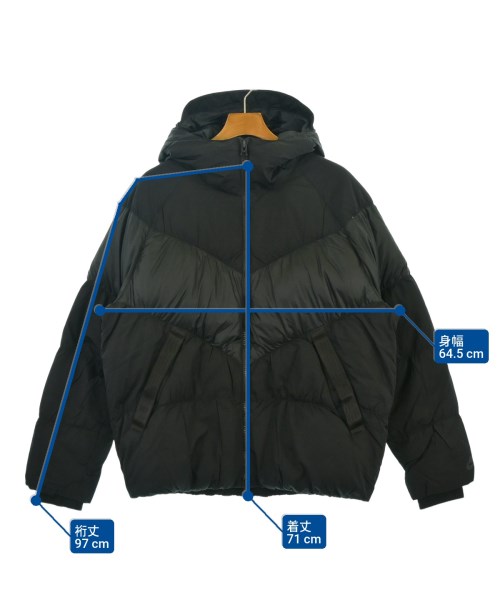 NIKE（ナイキ）ダウンジャケット/ダウンベスト 黒 サイズ:S メンズ/2200642409010