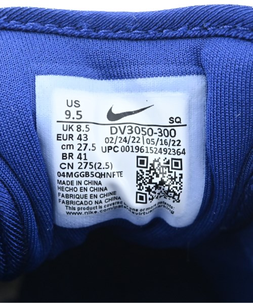 NIKE（ナイキ）スニーカー 青 サイズ:27.5cm メンズ/2200649351077