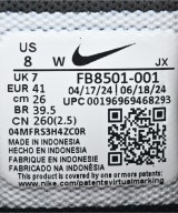 NIKE（ナイキ）スニーカー 黒 サイズ:26cm メンズ/2200643527102