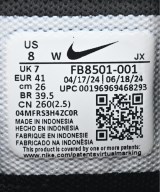 NIKE（ナイキ）スニーカー 黒 サイズ:26cm メンズ/2200643527119