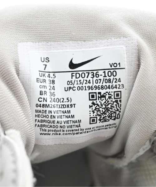 NIKE（ナイキ）スニーカー 白 サイズ:24cm レディース/2200643808232