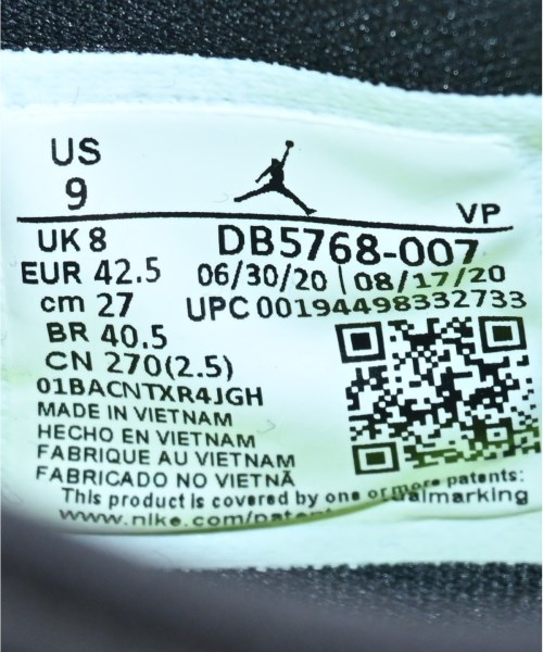 NIKE（ナイキ）スニーカー 黒 サイズ:27cm メンズ/2200648796053