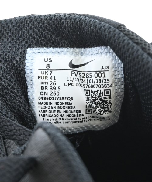 NIKE（ナイキ）スニーカー 黒 サイズ:26cm メンズ/2200652653038