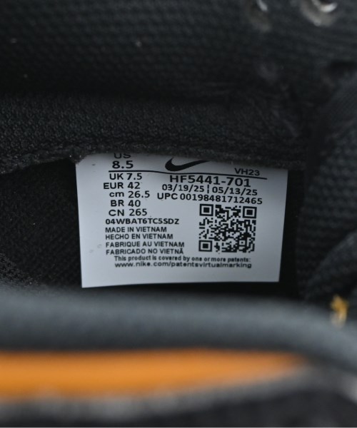 NIKE（ナイキ）スニーカー オレンジ サイズ:26.5cm メンズ/2200646808314