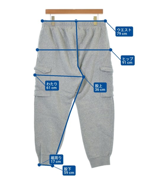 NIKE（ナイキ）スウェットパンツ グレー サイズ:L メンズ/2200647198049