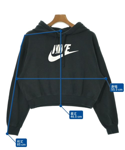 NIKE（ナイキ）パーカー 黒 サイズ:L レディース/2200703265067