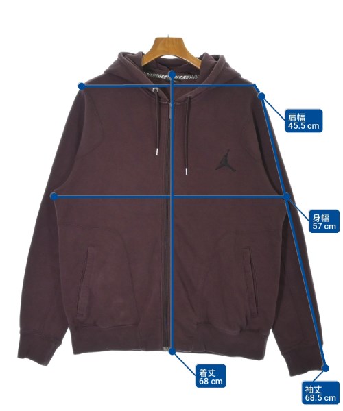 NIKE（ナイキ）パーカー 茶 サイズ:XXL メンズ/2200699113038