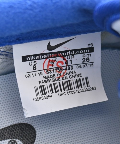NIKE（ナイキ）スニーカー 青 サイズ:26cm メンズ/2200699859424