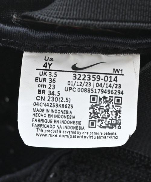 NIKE（ナイキ）サンダル 黒 サイズ:23cm レディース/2200705333030