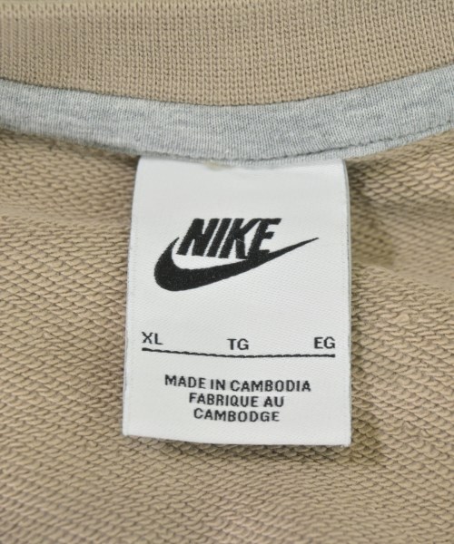 NIKE（ナイキ）スウェット ベージュ サイズ:XL メンズ/2200702140020