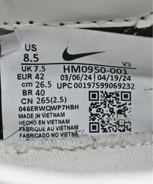 NIKE（ナイキ）スニーカー 黒 サイズ:26.5cm メンズ/2200704656055