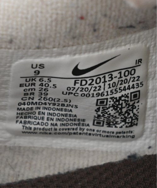 NIKE（ナイキ）スニーカー グレー サイズ:26cm メンズ/2200707589022
